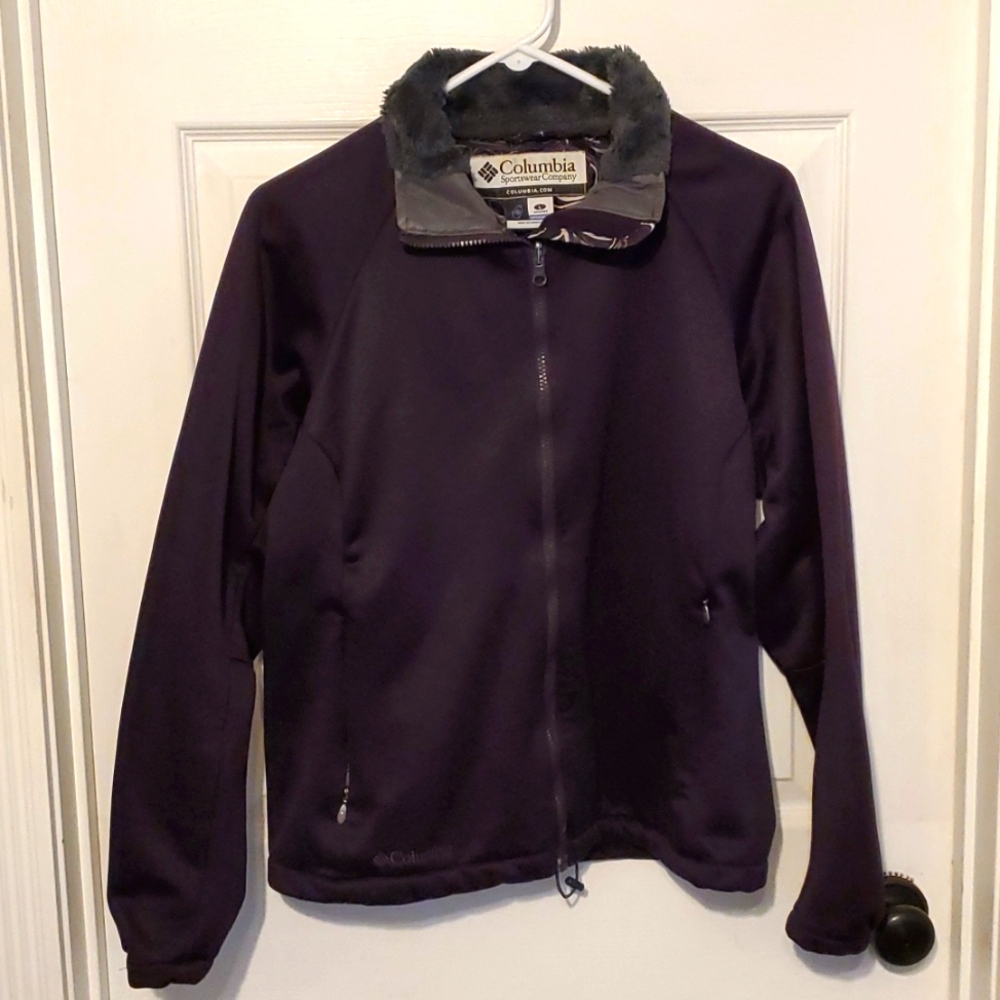 Columbia Women's fleece, L purple, plus outer jacket free